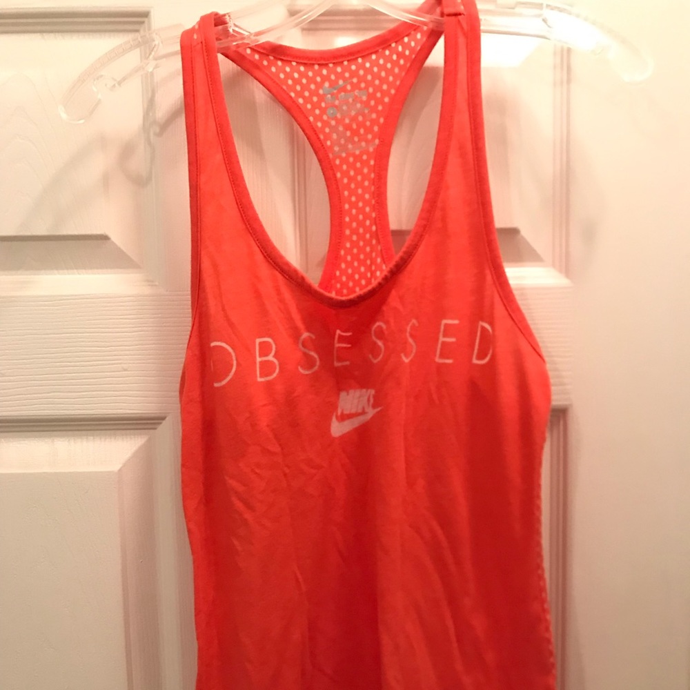 Nike Orange Tanktop